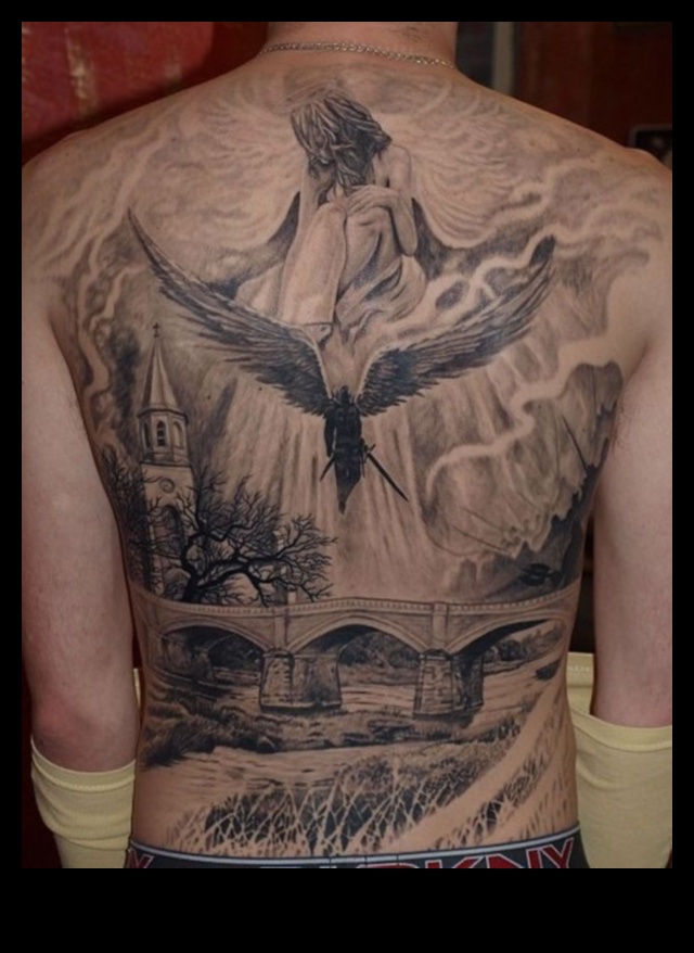 Muguras mākslinieciskums Paceliet savu stilu ar episkiem tetovējumu stāstiem 2 Muguras mākslinieciskums: uzlabojiet savu stilu, izmantojot episkus muguras tetovējumu stāstus