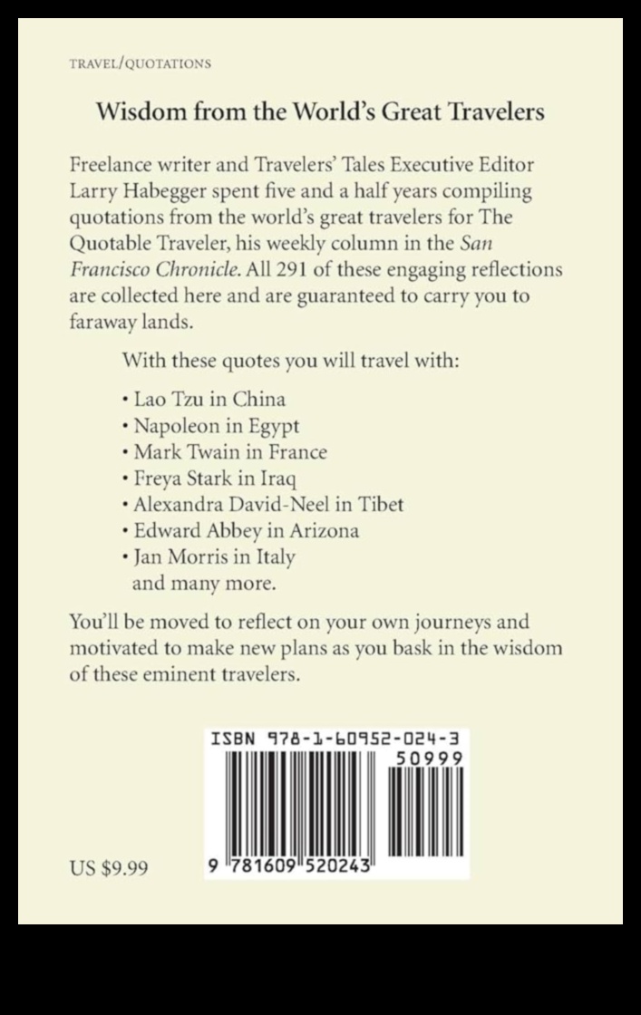 Ceļotāju tribīne: ceļojumu laika hronika