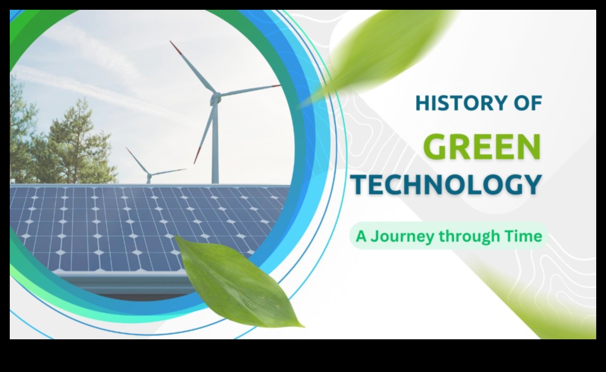 Vides izteiksmes evolūcija: zaļā tehnoloģija cauri laikmetiem