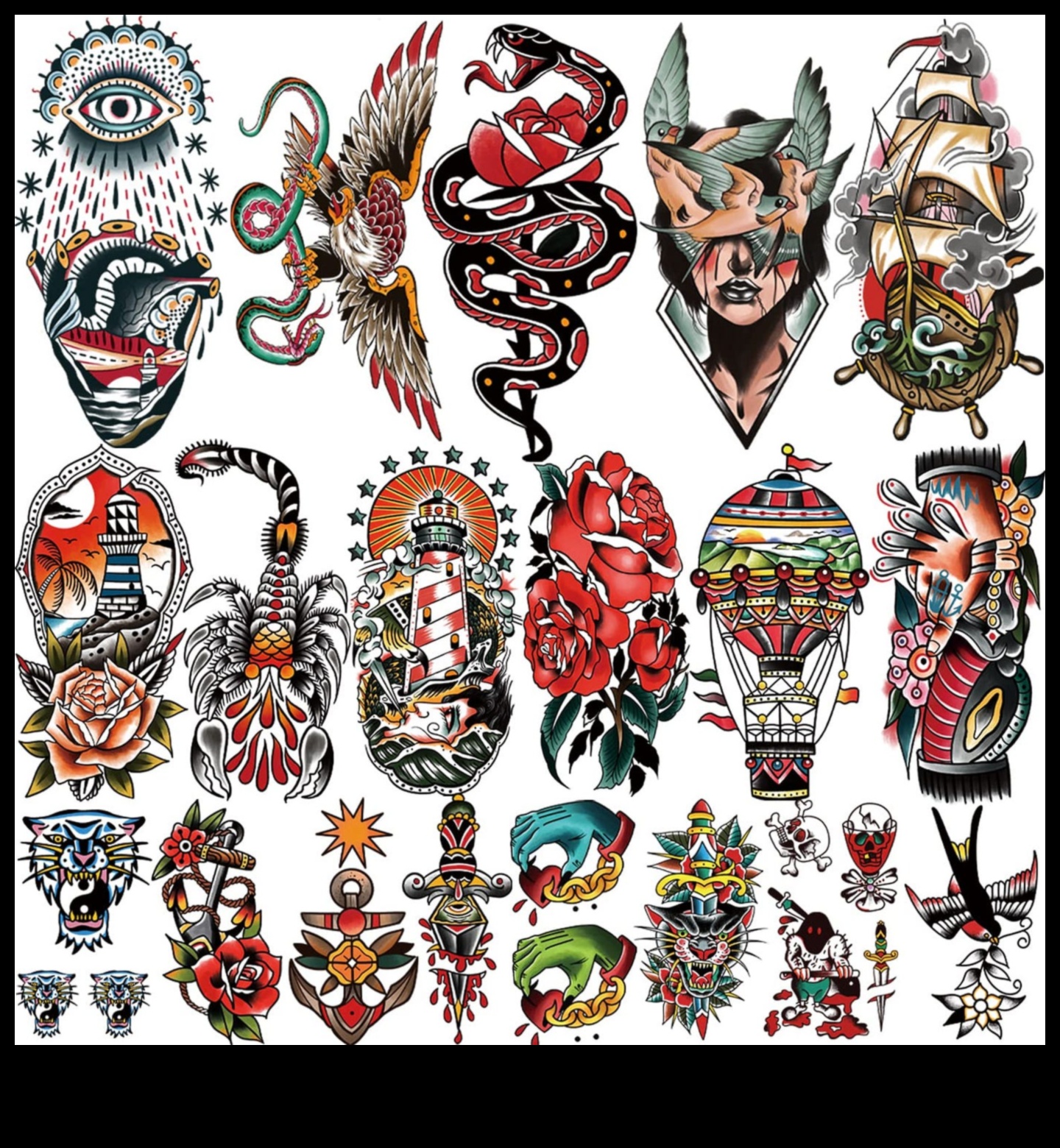 Klasiskās līnijas, izturīgi stāsti: tradicionālie tetovējumu brīnumi