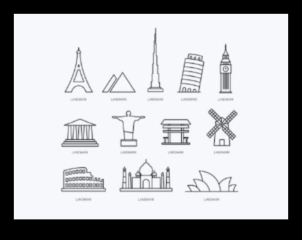 Vietējo orientieru apgaismojums: ceļvedis caur tuvumā esošajām ikonām